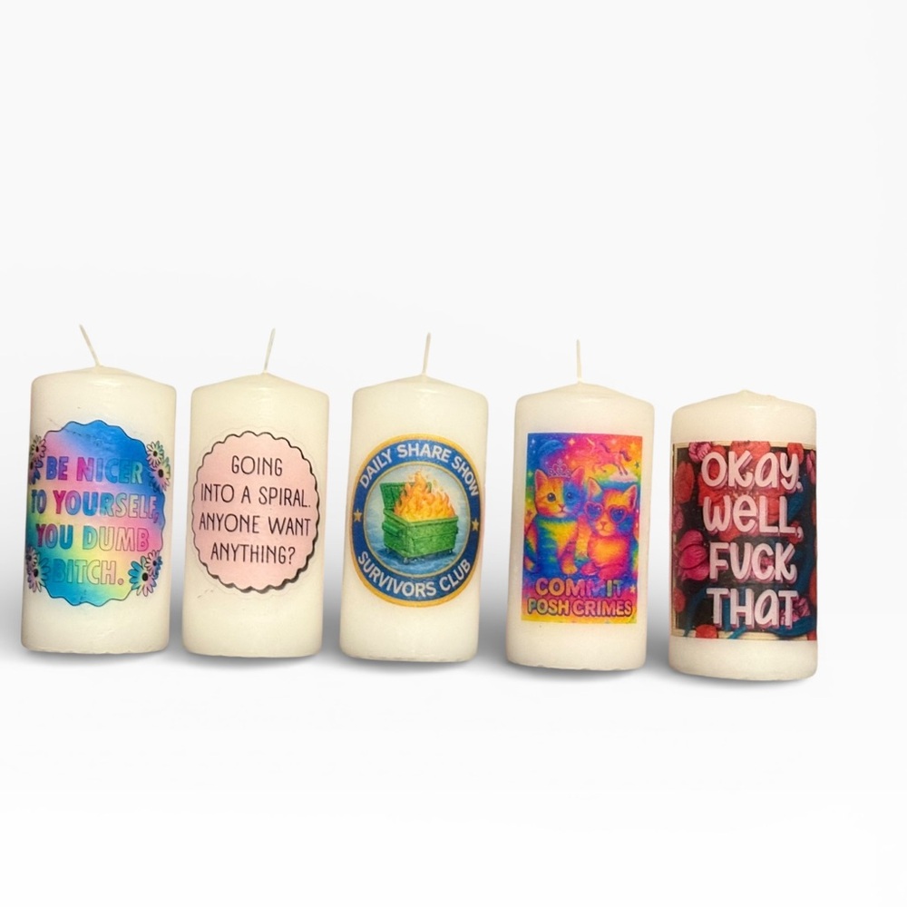 Snarky Candle Handmade Funny Decorative Candle